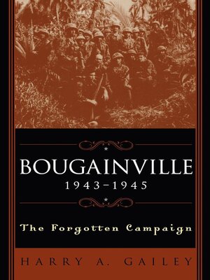 cover image of Bougainville, 1943-1945